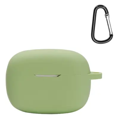 Green Silicone Bluetooth Headphone Cover with Carabiner
