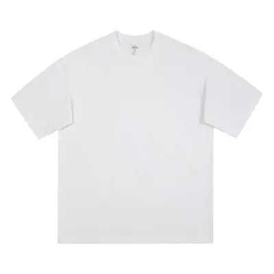 Men Pure Cotton Short Sleeve T-Shirt Off Shoulder Loose Fit