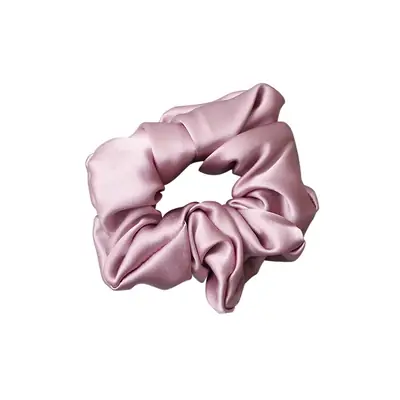 High Quality Mulberry Silk Hair Rope, Thick Soft, Beige