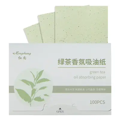 Green Tea Oil Absorbing Facial Paper 100pcs