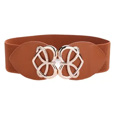 Red Heart Belt for Women Wide Waist Seal All Match Coat