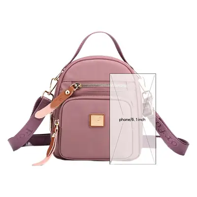 Women's Fox Leather Crossbody Bag with Phone Holder