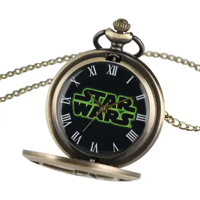 Harry Potter Star Wars Pocket Watch Gift for Men Women