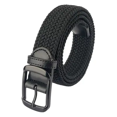 Men's Navy Blue Woven Pin Buckle Belt