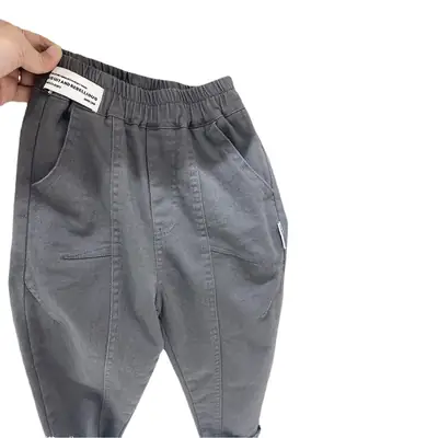Spring Cotton Trousers for Girls Medium Large
