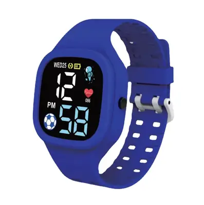 Digital LED Watch for Men Women Black Sports Wear