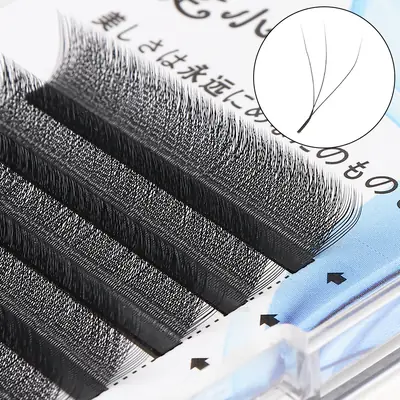 B-Grade Soft Slim Eyelashes Blossom Grafting