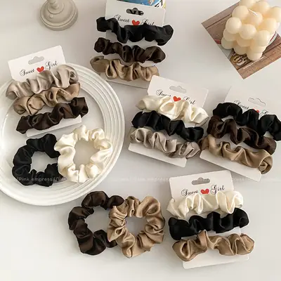 French High-End Feeling Hair Rings for Women