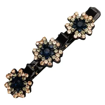 Floral Duckbill Hair Clip for Women Summer Braided Hairpin