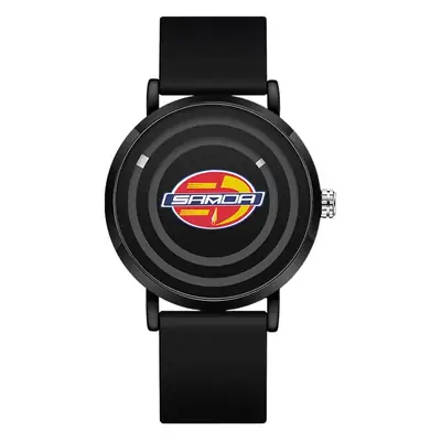 Sanda New 3210 Silicone Watch White Gold Student Sports