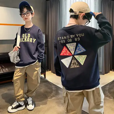 Boys Sweatshirt Old Nickory 2026 Cotton Black