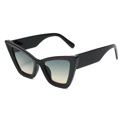 Factory Direct Retro Cat Eye Sunglasses Black Anti-Glare Driving