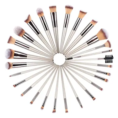 Wholesale Champagne Gold Makeup Brushes Set
