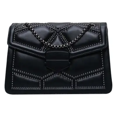 Black Quilted Shoulder Bag for Women 2023