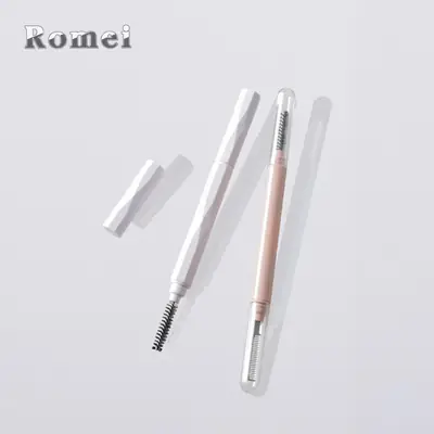 Stainless Steel Mascara Eyelash Comb with Cover