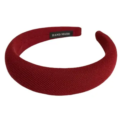 Pink Sponge Headband for Women Autumn Winter