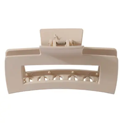 Flower Shaped Hair Clip Matte Plastic European American