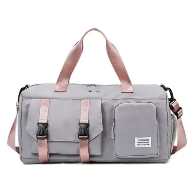 Black Large Capacity Sports Fitness Travel Bag