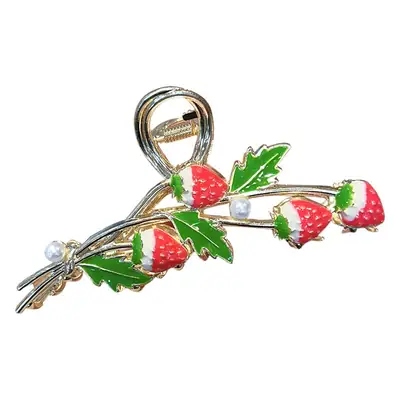 New Super Sweet Drip Strawberry Hairpin for Women