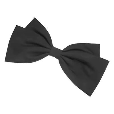 Black Bow Hair Clip for Women Large Spring Clip