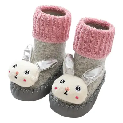 Winter Cartoon Baby Socks Non-Slip Soft Bottom