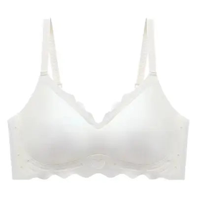 Angel's Heart Traceless Underwear Women's Big Chest Shows Small Chest Gather-up Breast Anti-sagging Girls' Sports Bra Thin