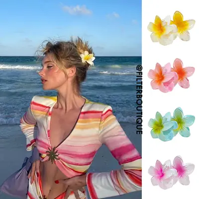 Purple Butterfly Hair Clip for Women
