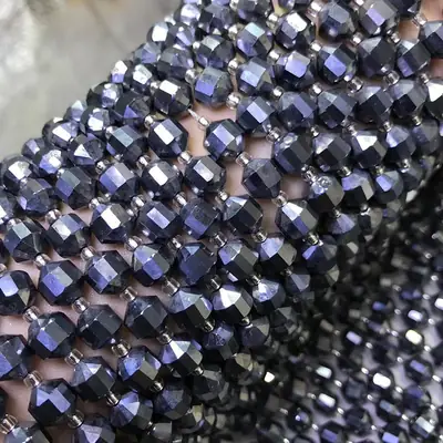Natural Titanium Round Cut Beads for Bracelet & Necklace