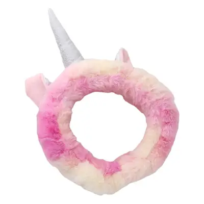 Unicorn Hairbands Coral Velvet Halloween Party Accessory