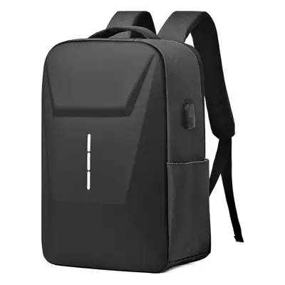 Men's Waterproof Business Backpack Black High-End Hard Shell