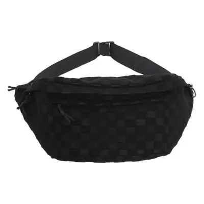 Men Women Large Capacity Checkered Waist Bag