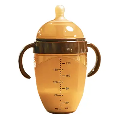 Shixi Same Model 7.2cm Silicone Baby Bottle Anti-Colic Weaning Bottle with Gravity Ball for Mimicking Breast Milk Nipple