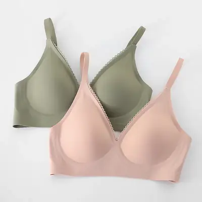 Black Jelly Push-Up Bra Adjustable Large
