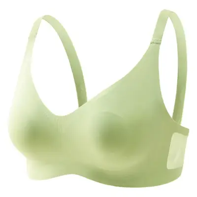 Naked Seamless Non-Mold Bra Green Anti-Bump
