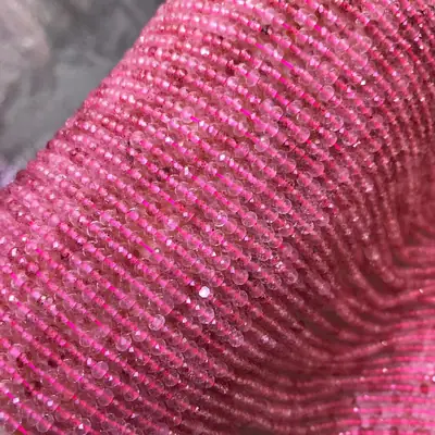 Strawberry Crystal Diamond Beads Semi-Finished
