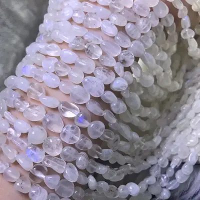 India Natural Irregular Faceted Moonstone Gems