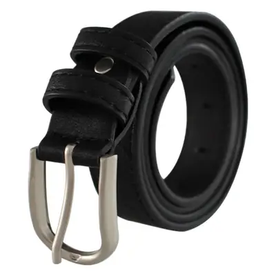 Men's Korean Style Belt with Gold Embroidery