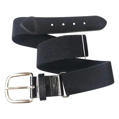Black Leather Crossbody Belt for Girls Boys Casual Sport