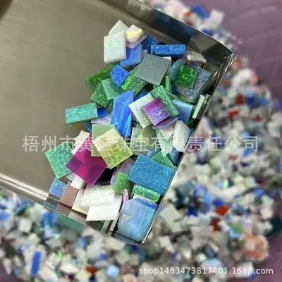 Opal Gem Spots Blue Opal Scrap for Jewelry Making