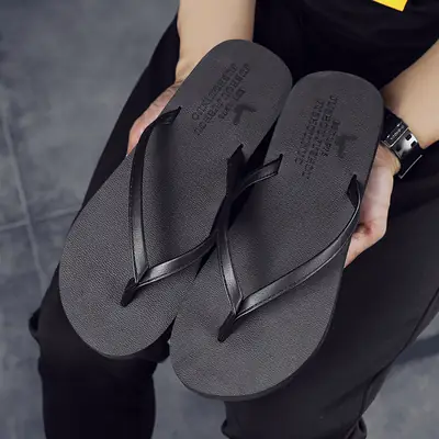 2024 Summer New Casual Slippers Korean Fashionable Beach Flip-Flops Outdoor Fashion Sandals Slippers Vietnam Slippers