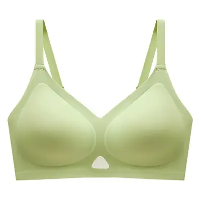 Women's Green Silk No-Cut Underwear Small