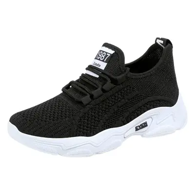 Women Casual Cross-Border Skechers White Mesh Running Shoes