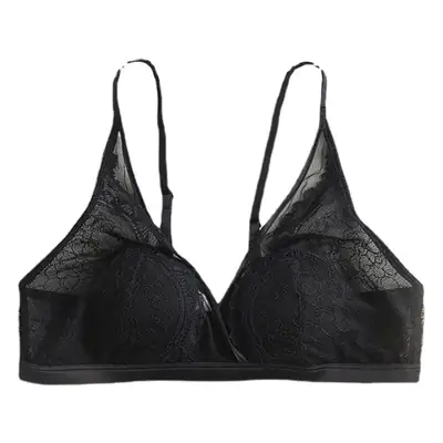 Spring Summer Non-Steel Ring Bra Silk Mulberry Cup