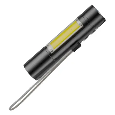 USB Rechargeable Mini Flashlight with COB Light