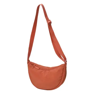 Women Shoulder Crossbody Bag Orange Nylon Casual 2023