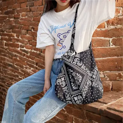 Light Vintage Ethnic Crossbody Bag Women