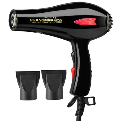 Guangming RCT3800 1800W Hair Dryer Black