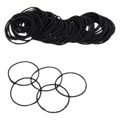 100 Pcs Rainbow Hair Ties for Girls Elastic Bands