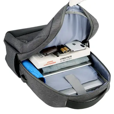 Men's Large Capacity Waterproof Oxford Business Backpack