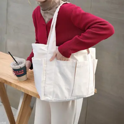 Korean Style Large Capacity Tote Bag for Women